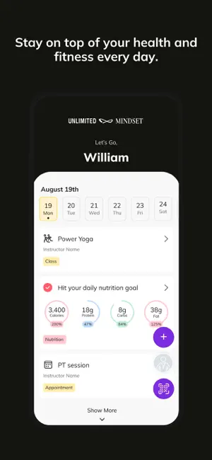 Unlimited Mindset Wellness App screenshot 2