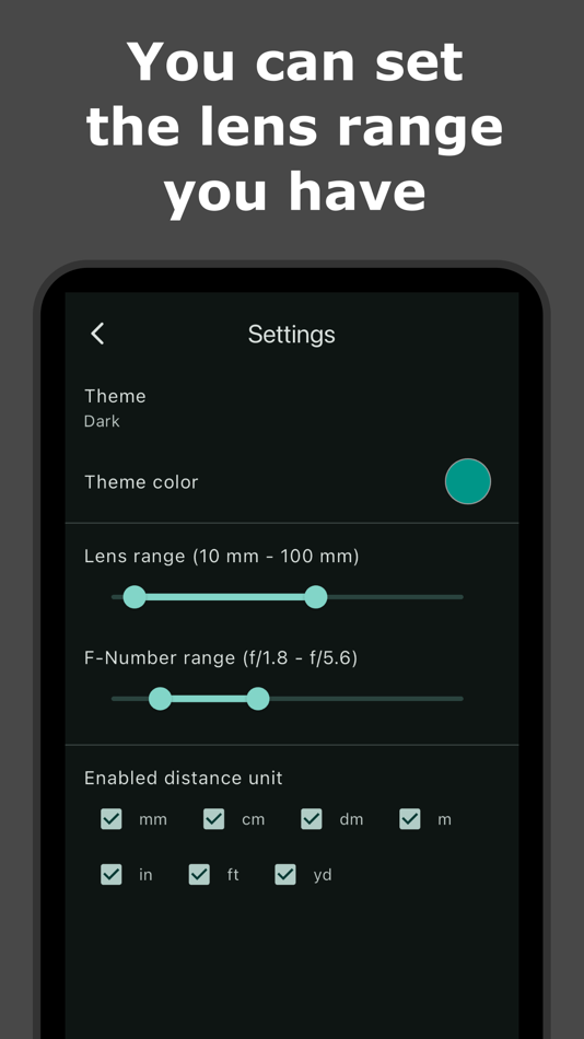 #4. Focus Range (iOS) 由: Toshiya Hondo