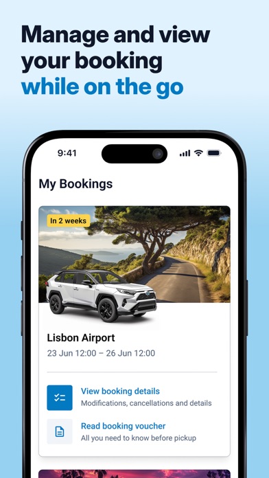 DiscoverCars－Car Rental & Hire Screenshot