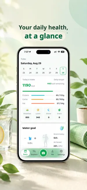 LifeLogixS-AI Calorie Tracker screenshot 1