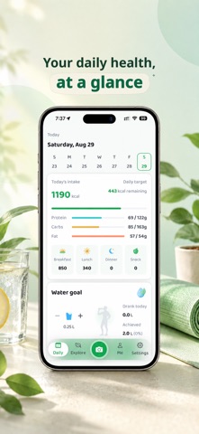 LifeLogixS-AI Calorie Tracker Screenshot 1 of 7