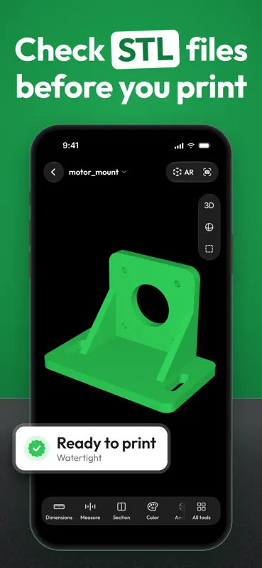 3D & STL Model Viewer - Mes3D screenshot 2 of 9