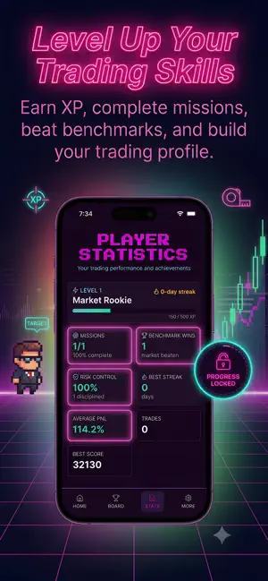 Synthwave Trader screenshot 4