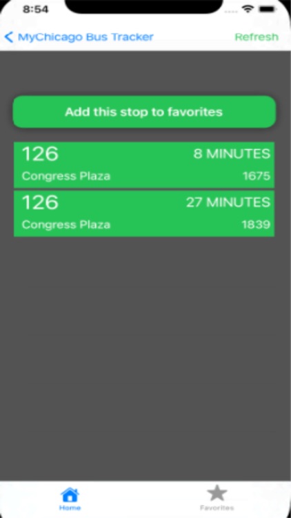 MyChicago Bus Tracker