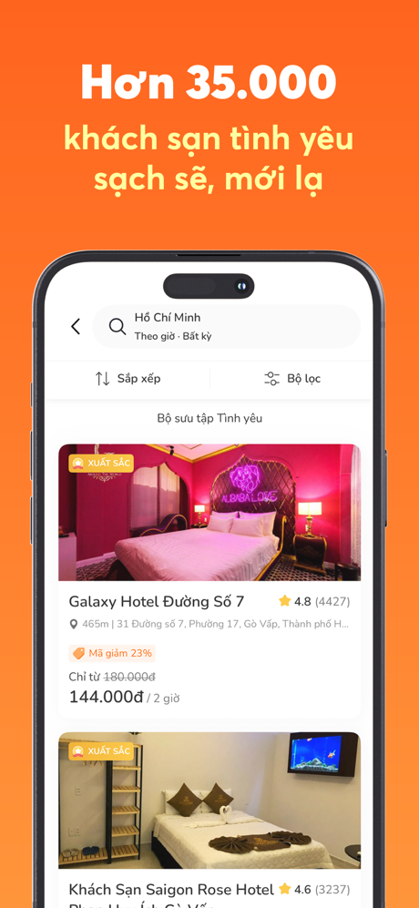 Go2Joy - Đặt phòng theo giờ screenshot 4
