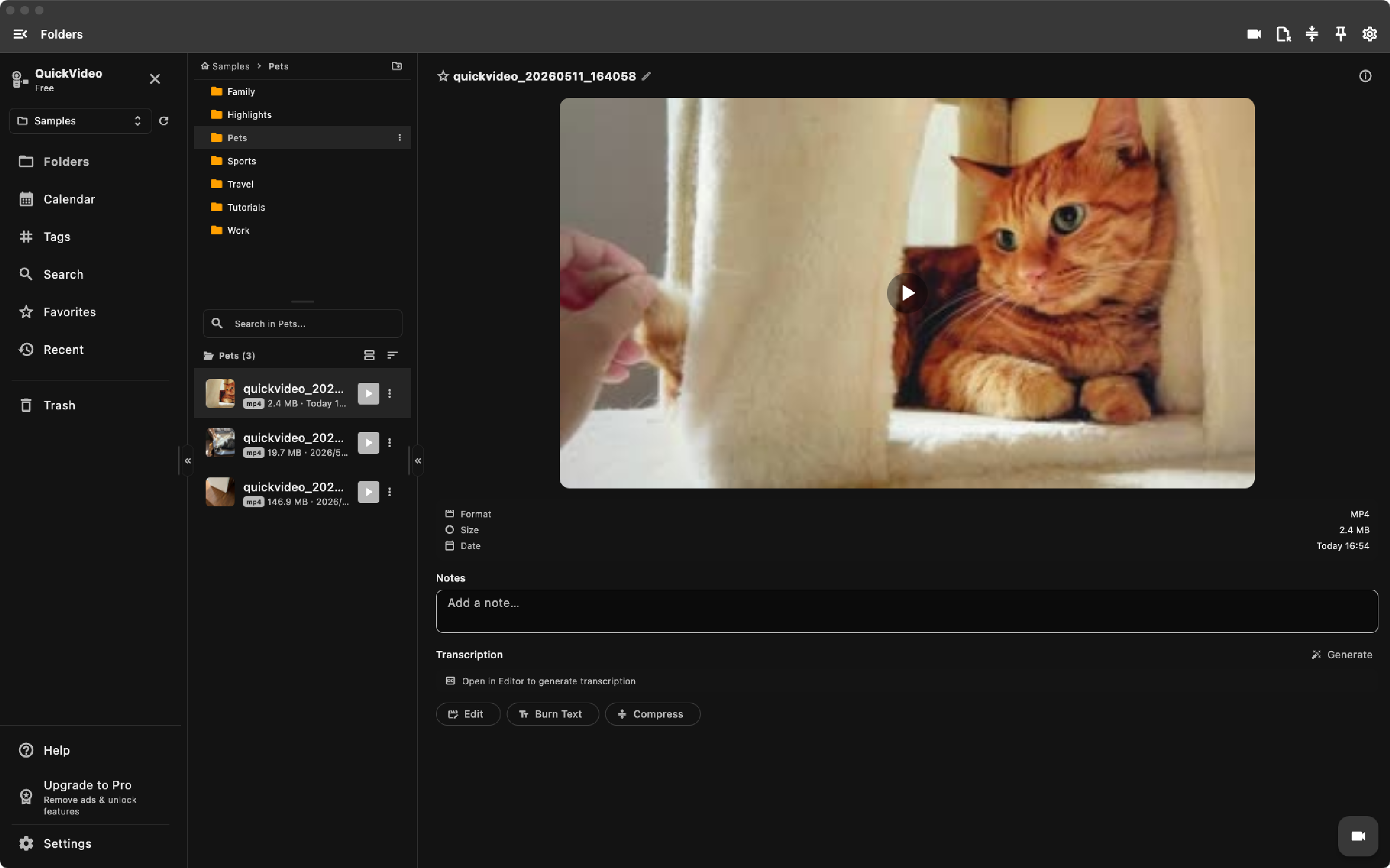 QuickVideo - Cam & Edit screenshot 15