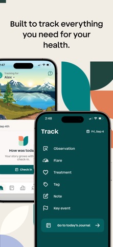 Folia: Health Symptom Tracker app screenshot