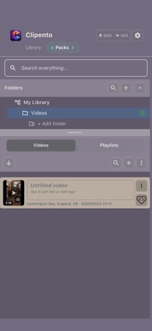 Clipento - Dance Video Notes screenshot