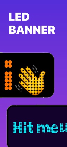 LED Banner - LED iPhone screenshot