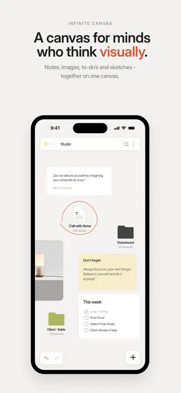 visualOS: Infinite Canvas screenshot 1 of 6