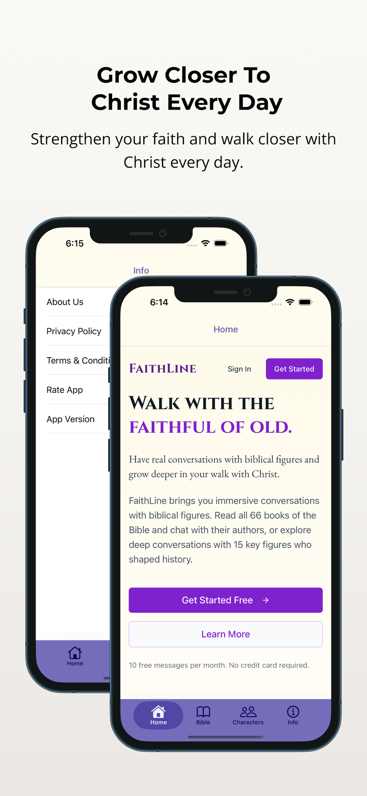 FaithLine: AI Bible Chat