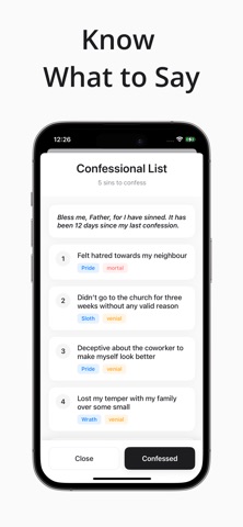 Holier: Catholic Confession screenshot