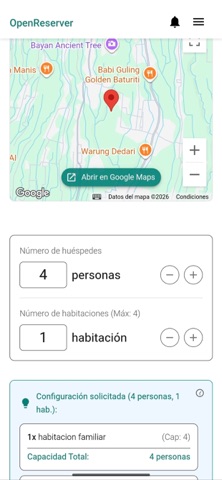 Open Reserver iPhone screenshot