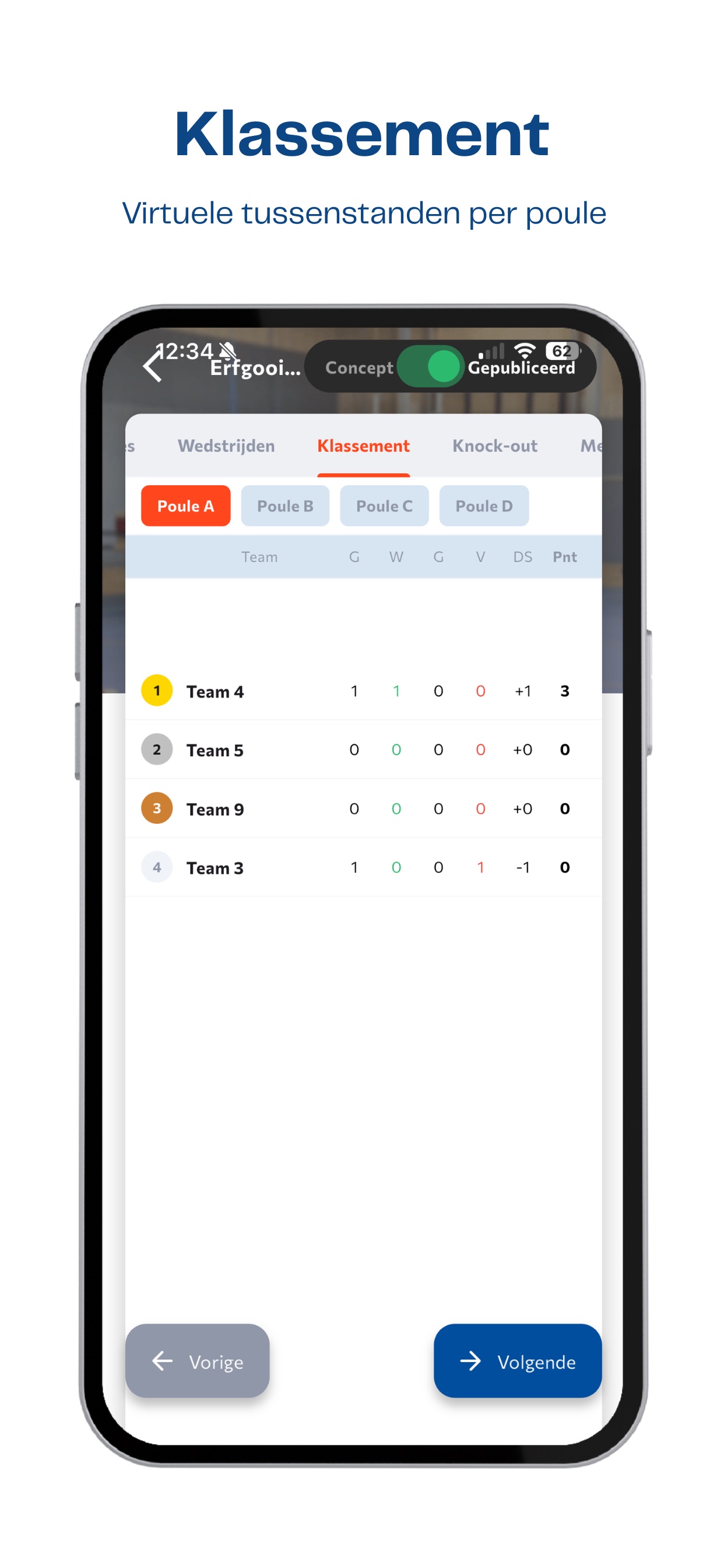 Screenshot 5 of Toernooi.live