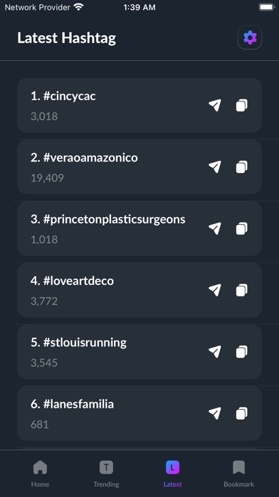 Hashtag Expert for Social Tag Screenshot