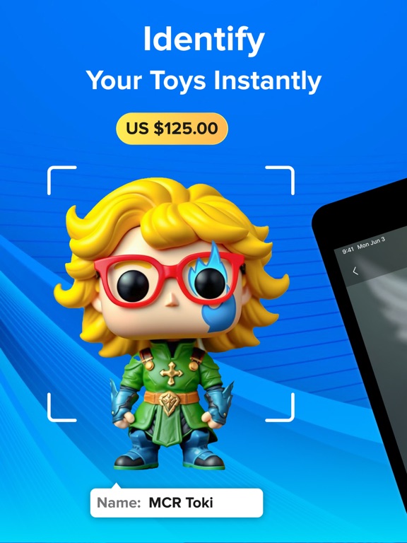 ToySnap - Figure Value Scanner iPad screenshot 1 - Reference app