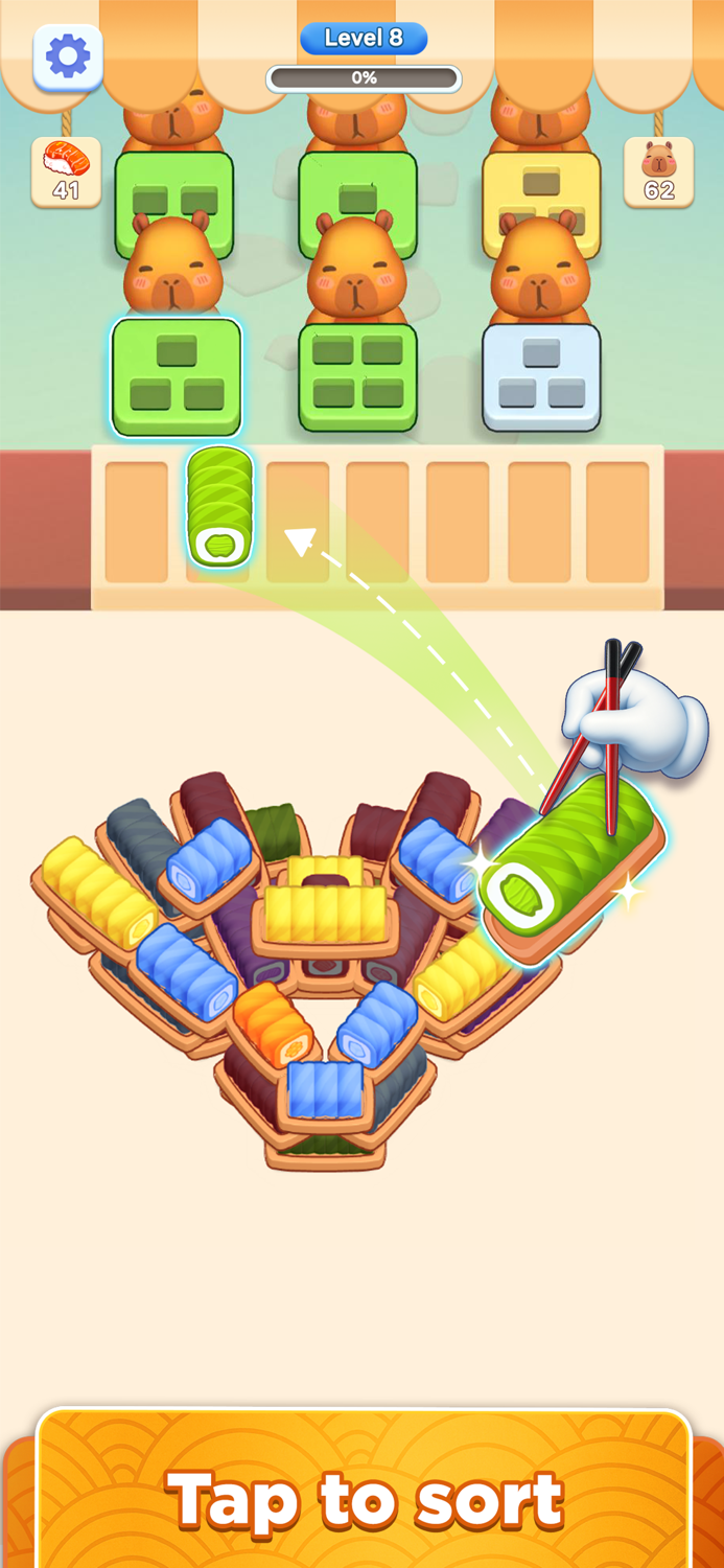 Sushi Jam Color Sort