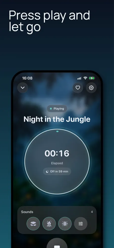 Luna: White Noise Sleep Sounds 助眠音效应用截图