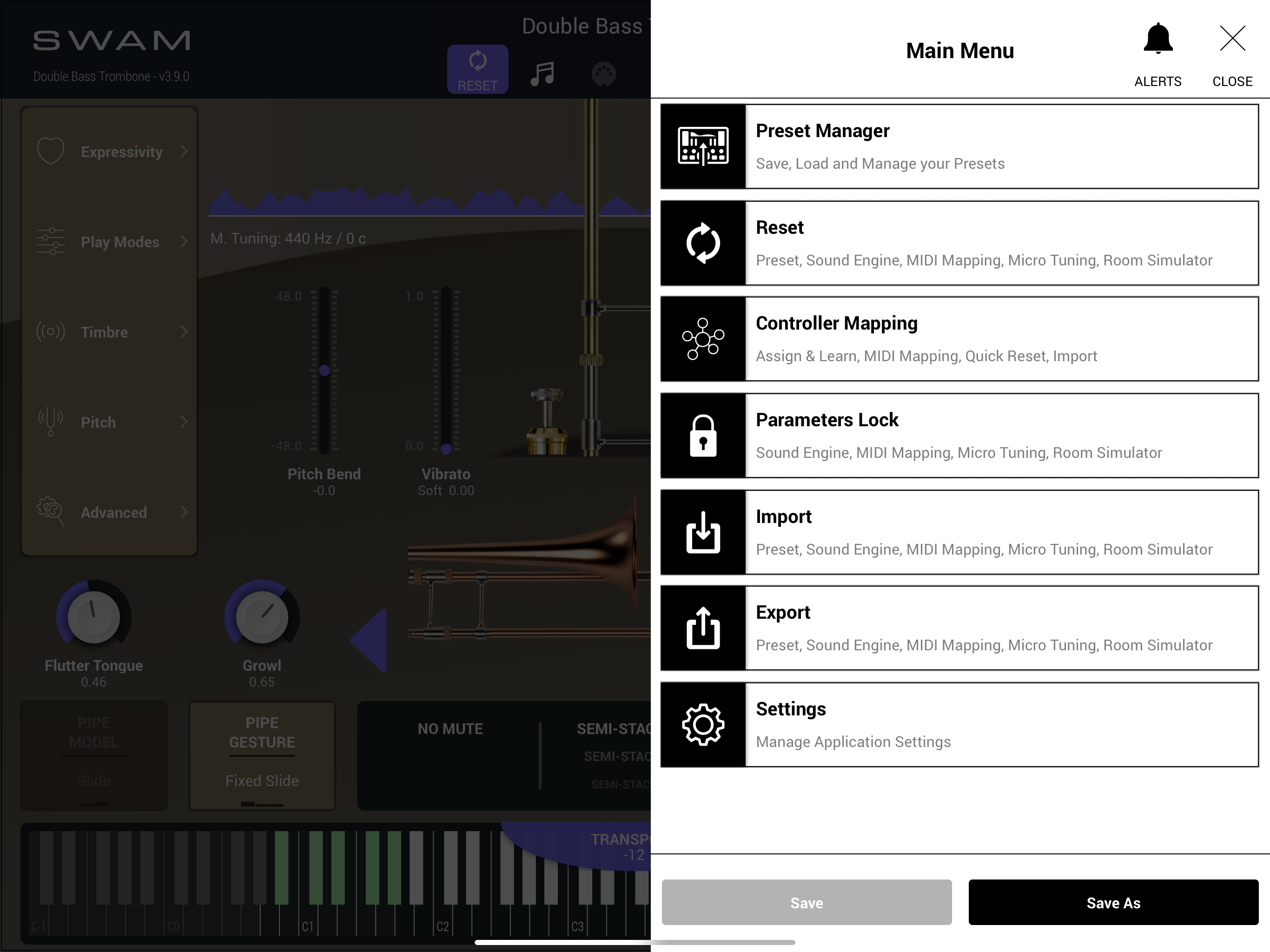 SWAM Double Bass Trombone screenshot 17