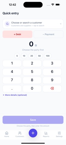 Daftaari — Debt Ledger 스크린샷 2