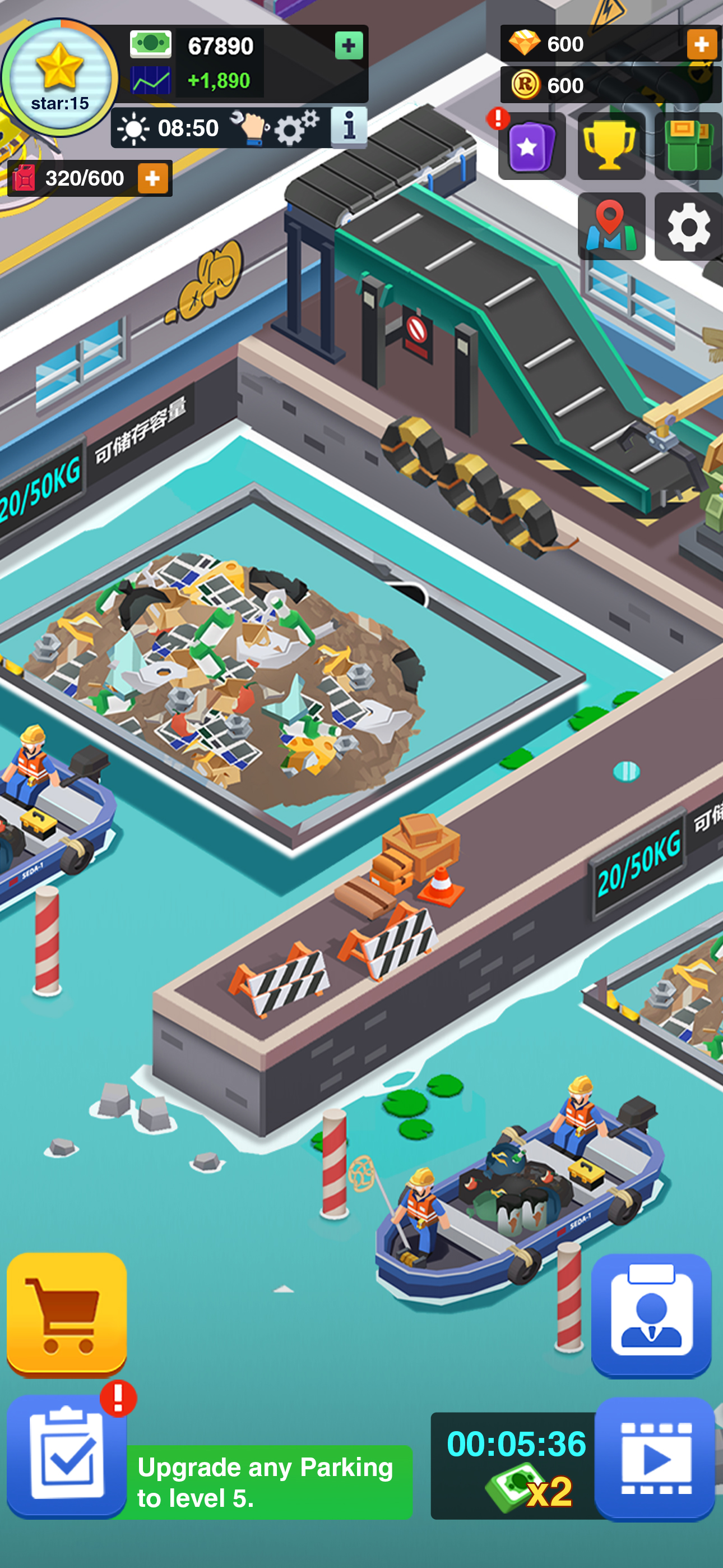Garbage Tycoon - Idle Game