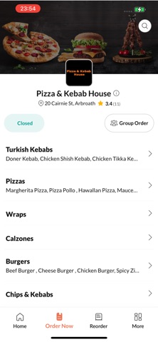 Pizza & Kebab House screenshot