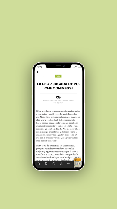 Kiosco Olé Screenshot