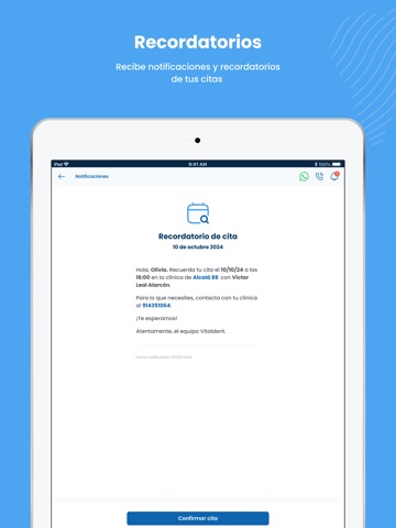 Vitaldent iPad screenshot 5