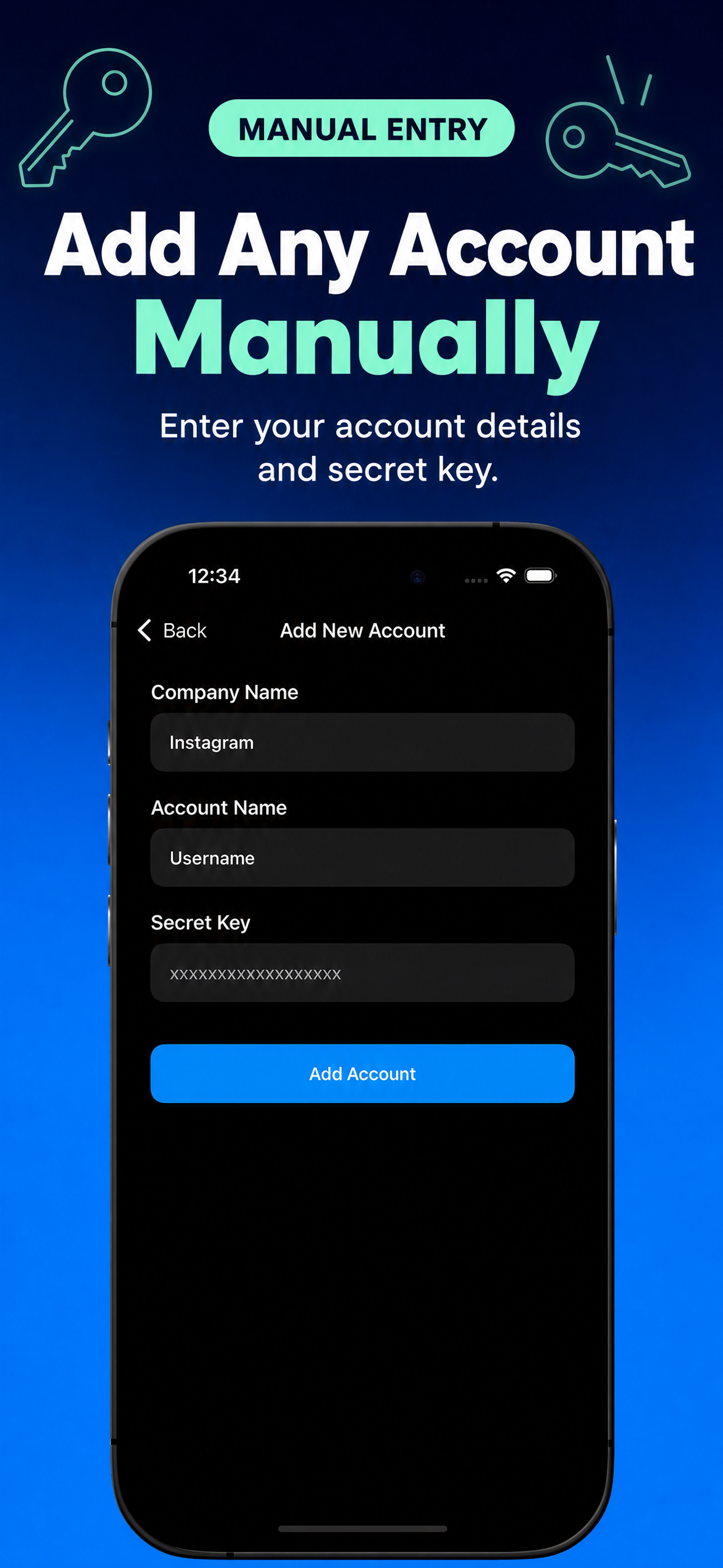 2FA Authenticator - OTP Auth screenshot 5