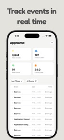Posthog client app - Phog screenshot