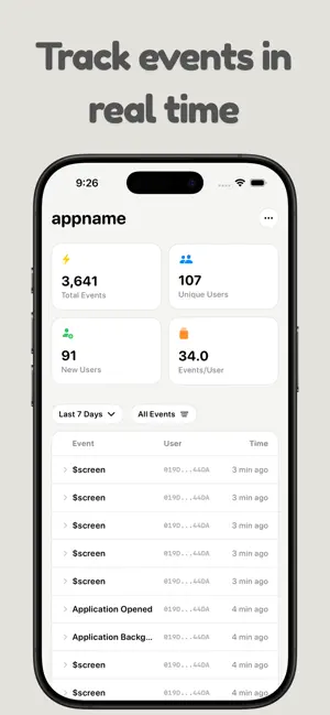 Posthog client app - Phog screenshot 1