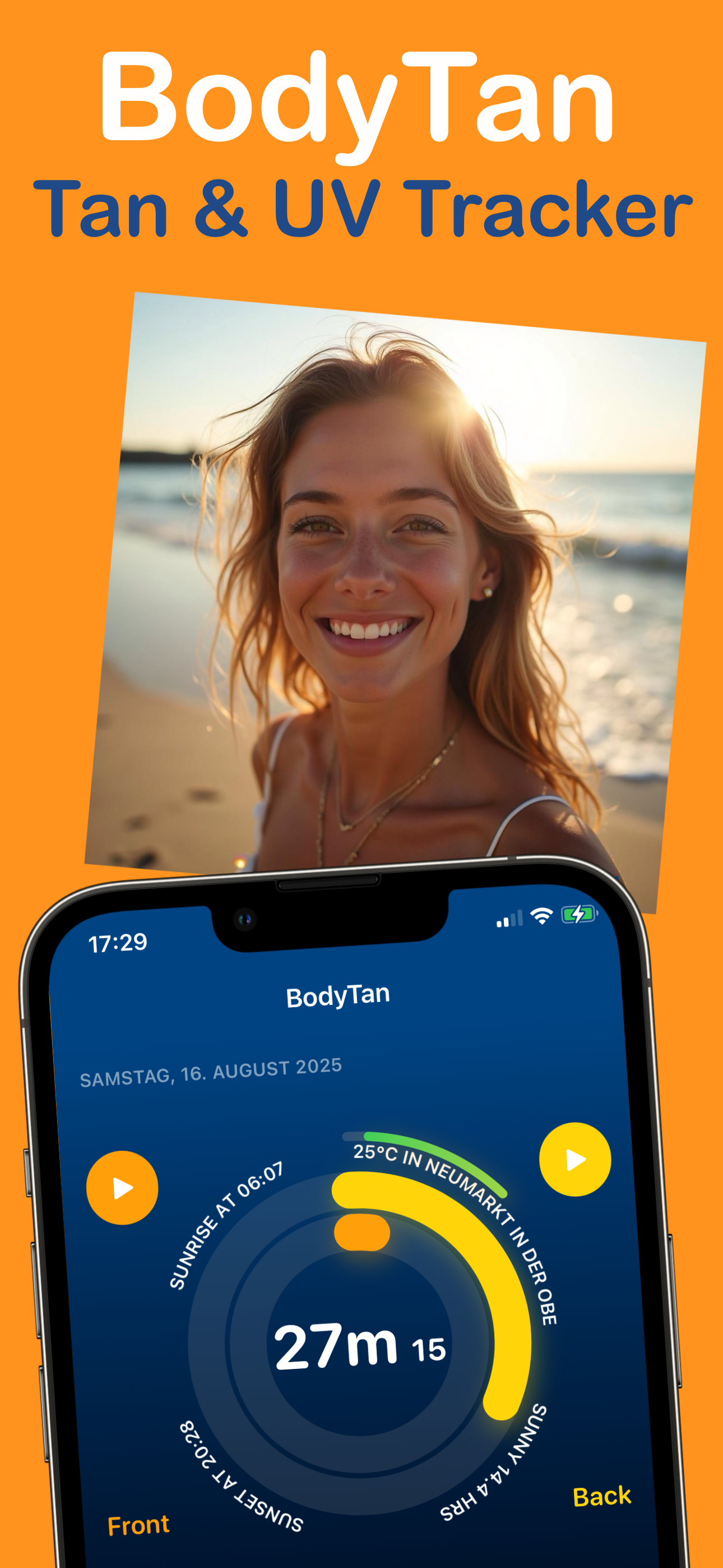 Tanning App: BodyTan
