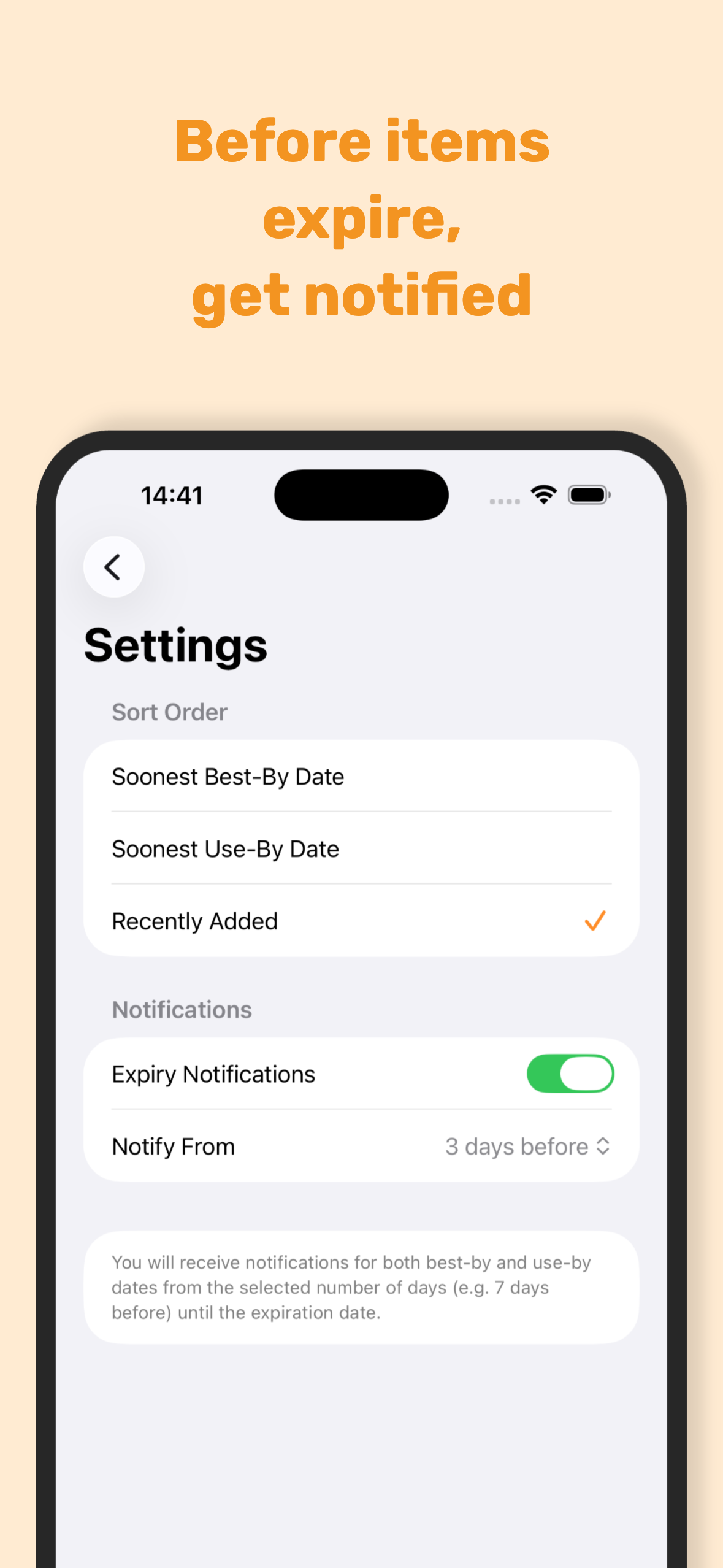 FreshExpire