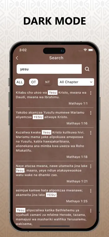 Swahili Bible Takatifu Pro screenshot 7 of 7
