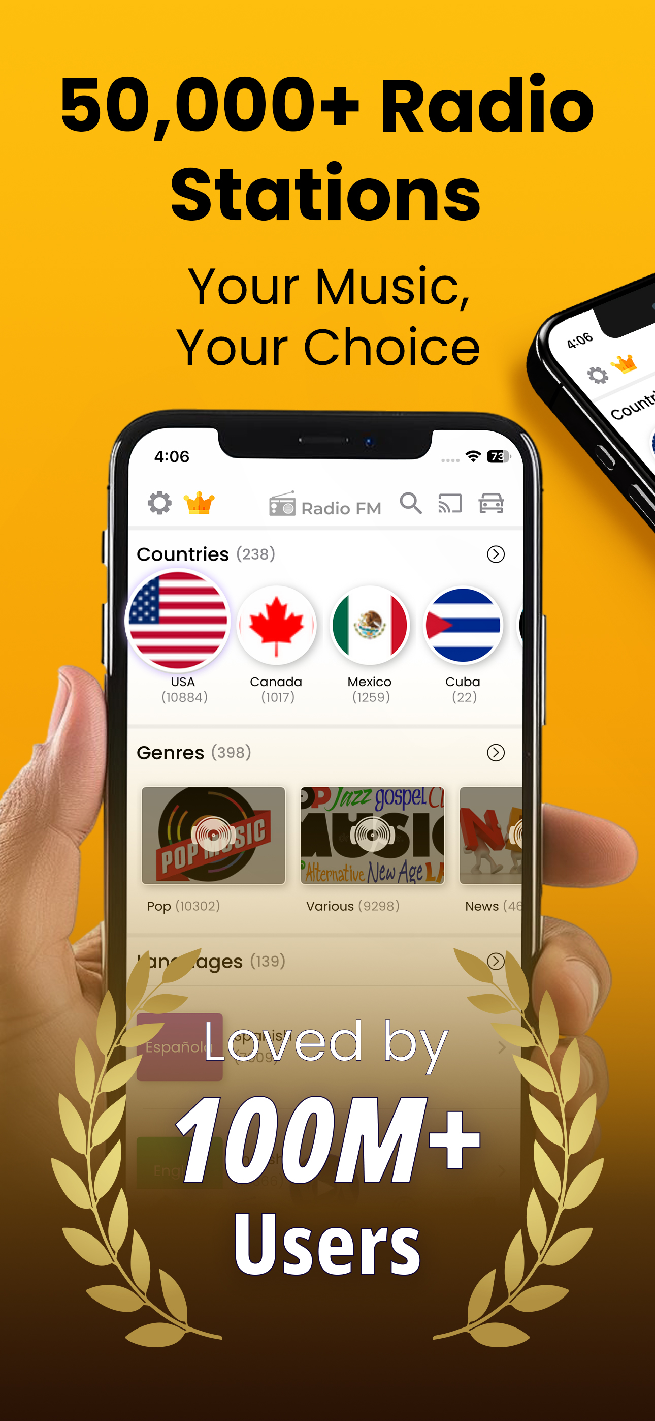 Radio FM: Music, News & Sports