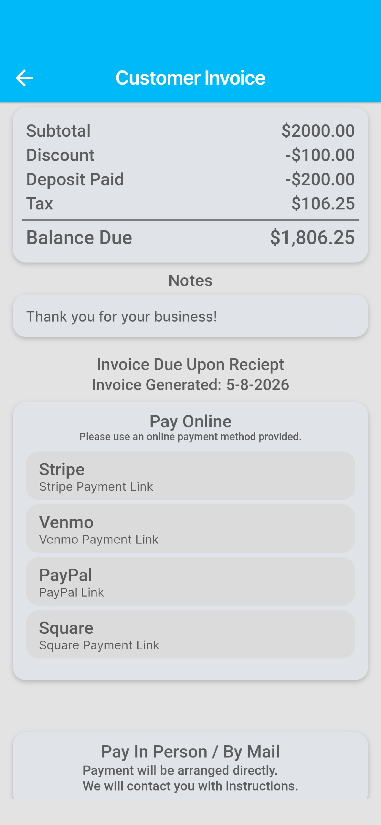 Time Titan Invoicing screenshot 7