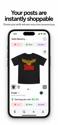 Sello - Create, Share, Earn Screenshot 3 of 6