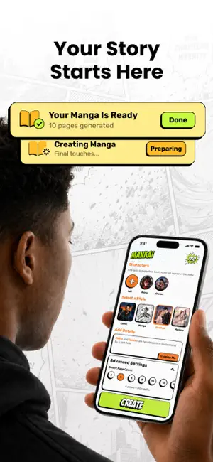 MANKAI: AI Manga & Comic Maker screenshot 2