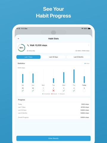 Goal Tracker & Daily Planner iPad screenshot