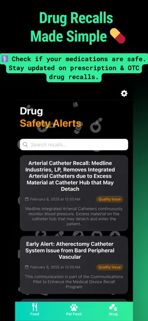 Recall Radar: Food Alerts screenshot 4