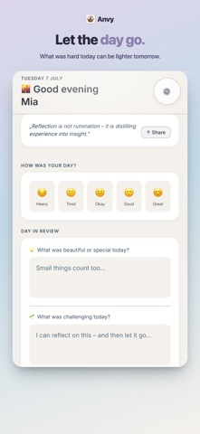 Anvy iPhone screenshot