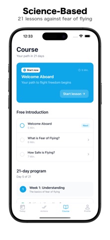 Fear of Flying - Overcome iPhone screenshot