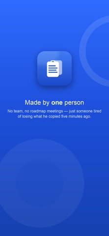 Copy History: Clipboard screenshot