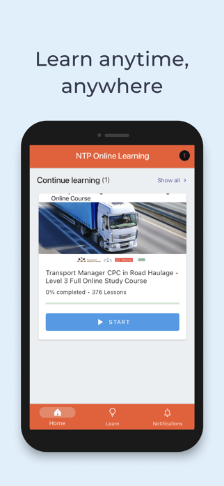 NTP Online Learning Screenshot 2 of 4