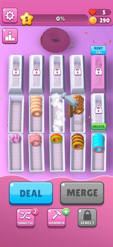 Sweet Donut Sort Puzzle screenshot