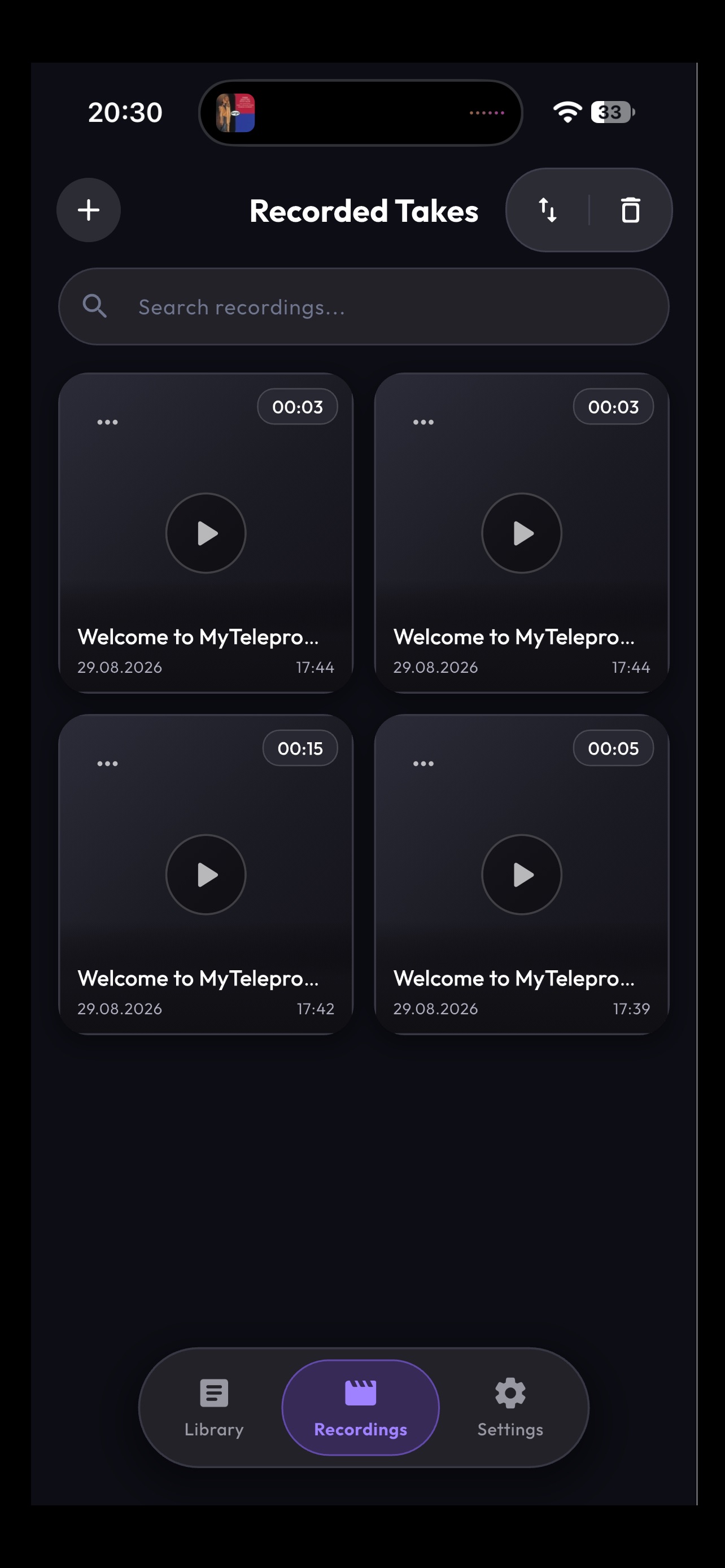 Screenshot 3 of MyTeleprompt