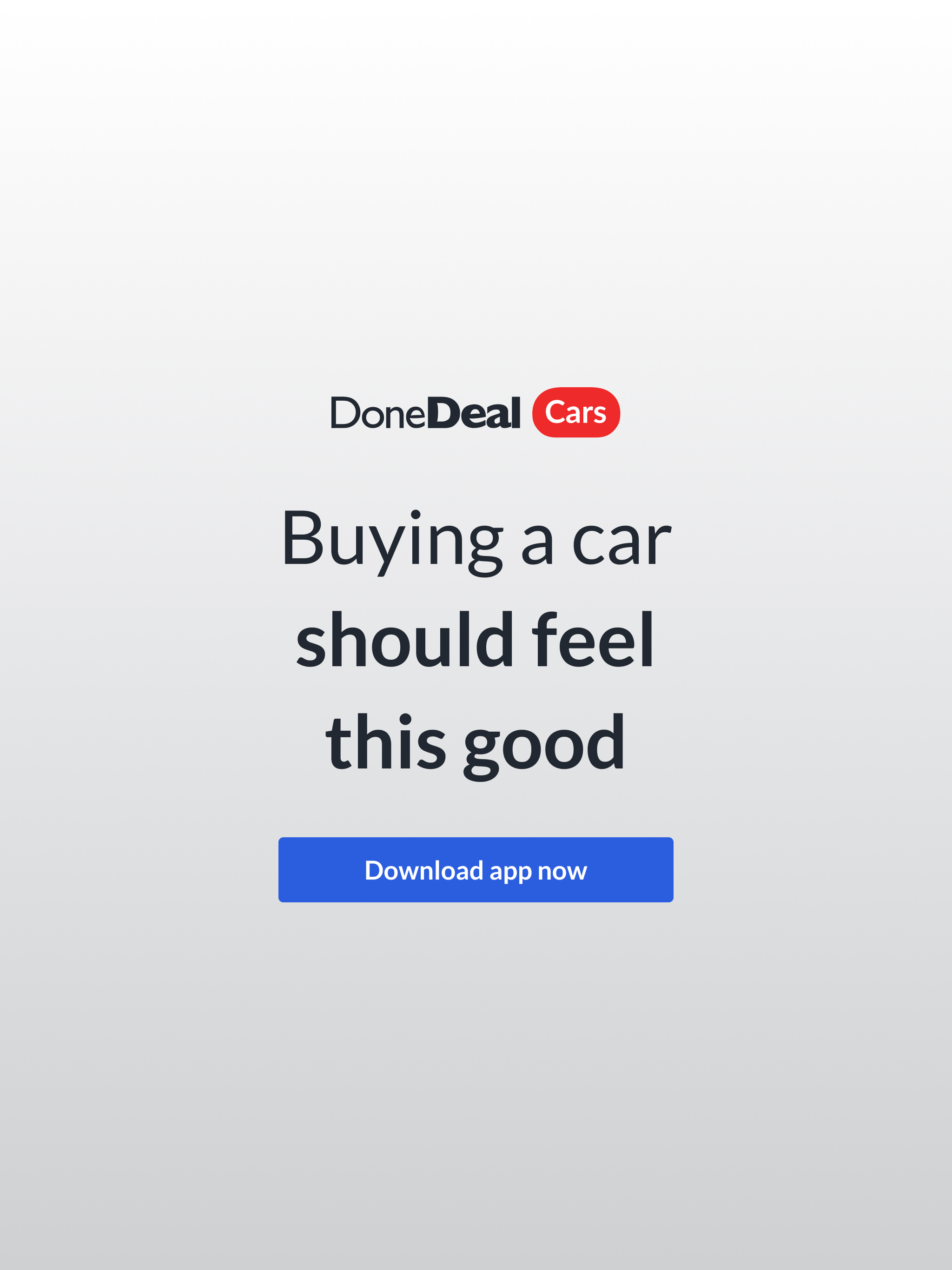 DoneDeal: Cars For Sale