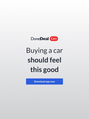 DoneDeal: Cars For Sale iPad screenshot