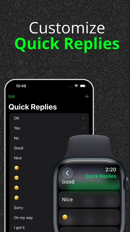 WhatsWatch: Chat on Watch screenshot-4