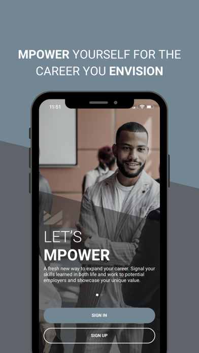 MPOWER | M2N iPhone screenshot 1 - Business app